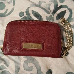 Trendy Red Wristlet/Wallet